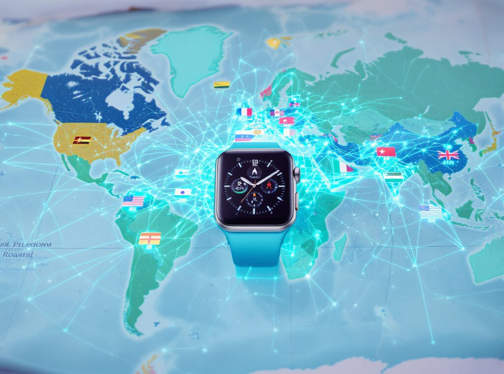 International smartwatch cellular roaming plans and global connectivity options