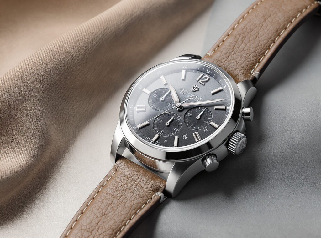 Hybrid smartwatch build quality materials stainless steel mineral crystal construction