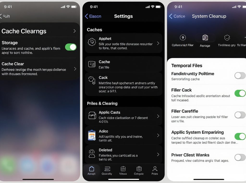 App cache clearing process for smartwatch companion apps
