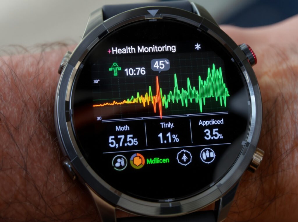 Advanced health monitoring features Garmin Fenix athletic performance tracking
