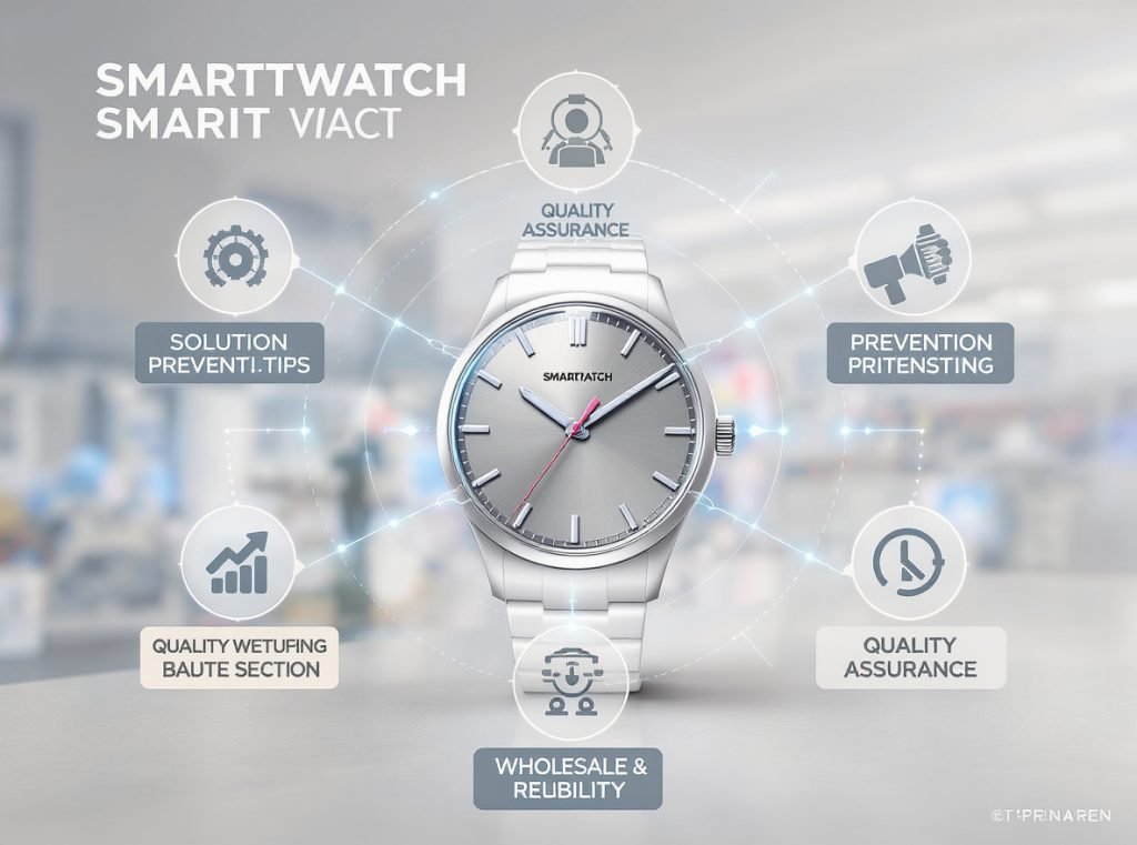 Smartwatch issues summary with solutions and prevention tips for wholesale businesses